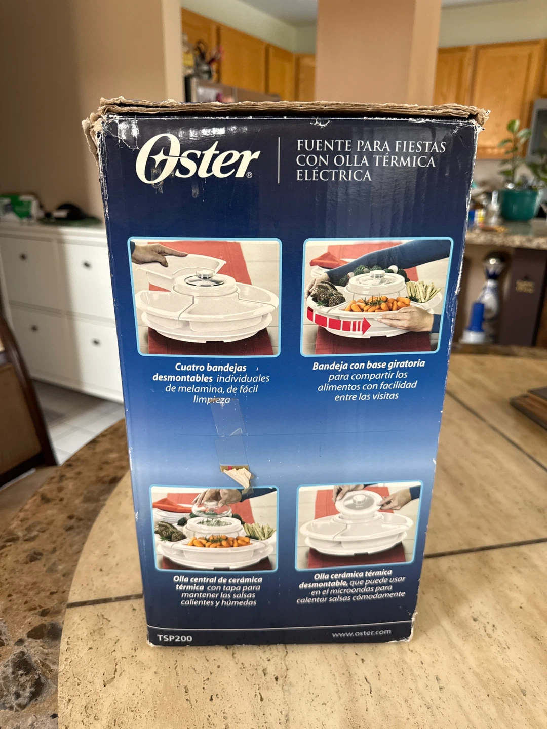 Oster Party Serving Platter with Electric Warming Pot - photo 4