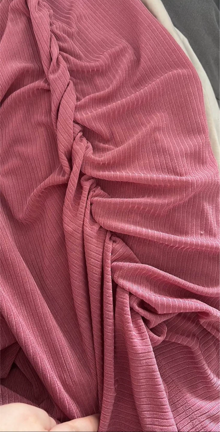 pink ruched bodycon dress - photo 3