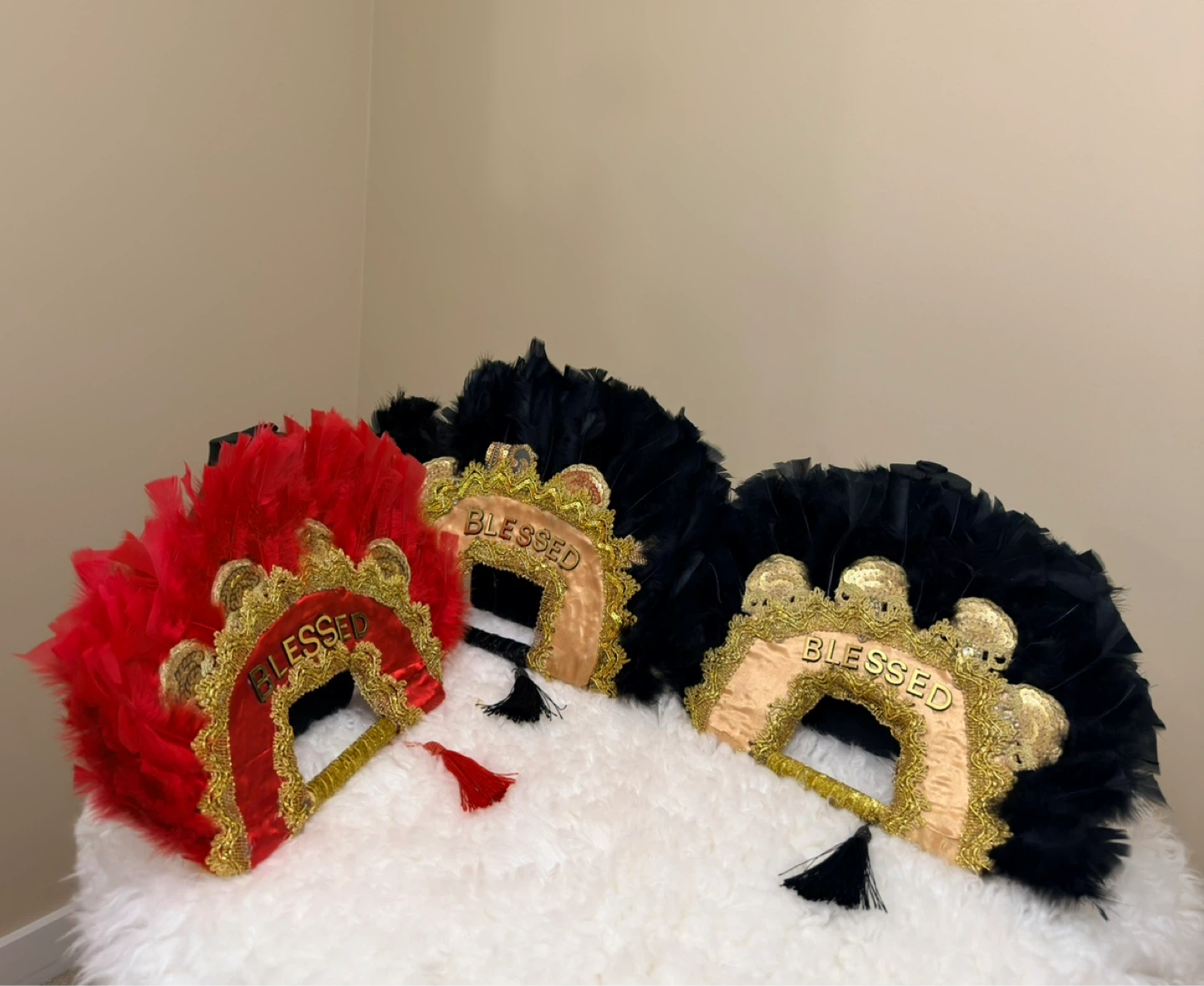 Fanny Traditional Caps and Fancy Fans - photo 2