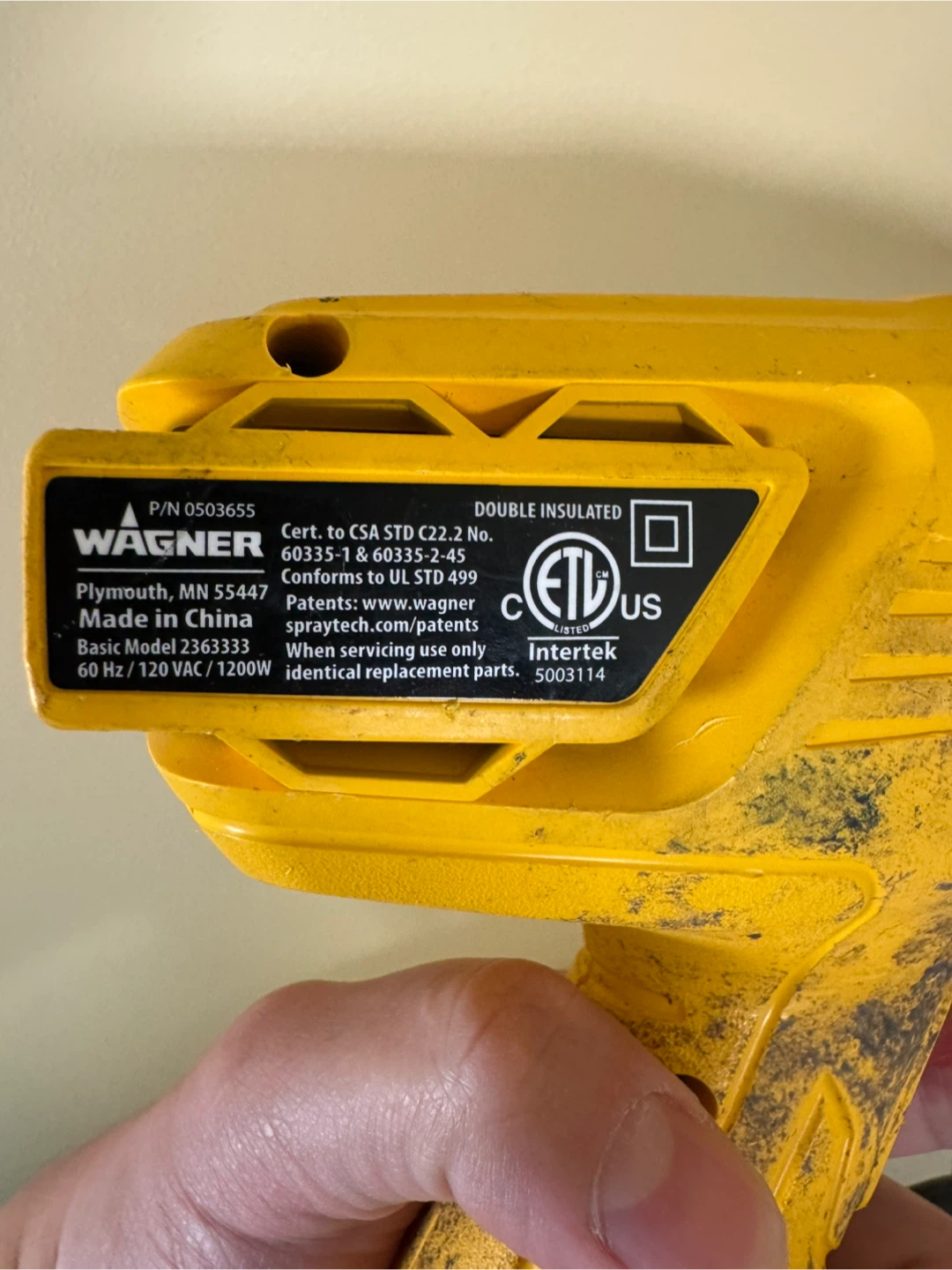 Wagner Heat Gun - photo 2