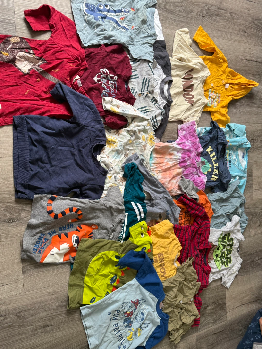 20 Bundle of Kids' T-shirts and Tops