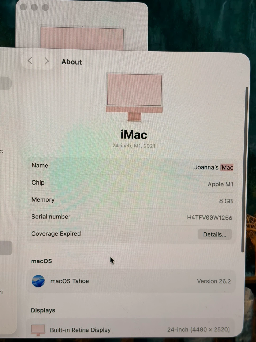 Apple Pink iMac 24-inch, M1 Chip, 2021 - photo 3