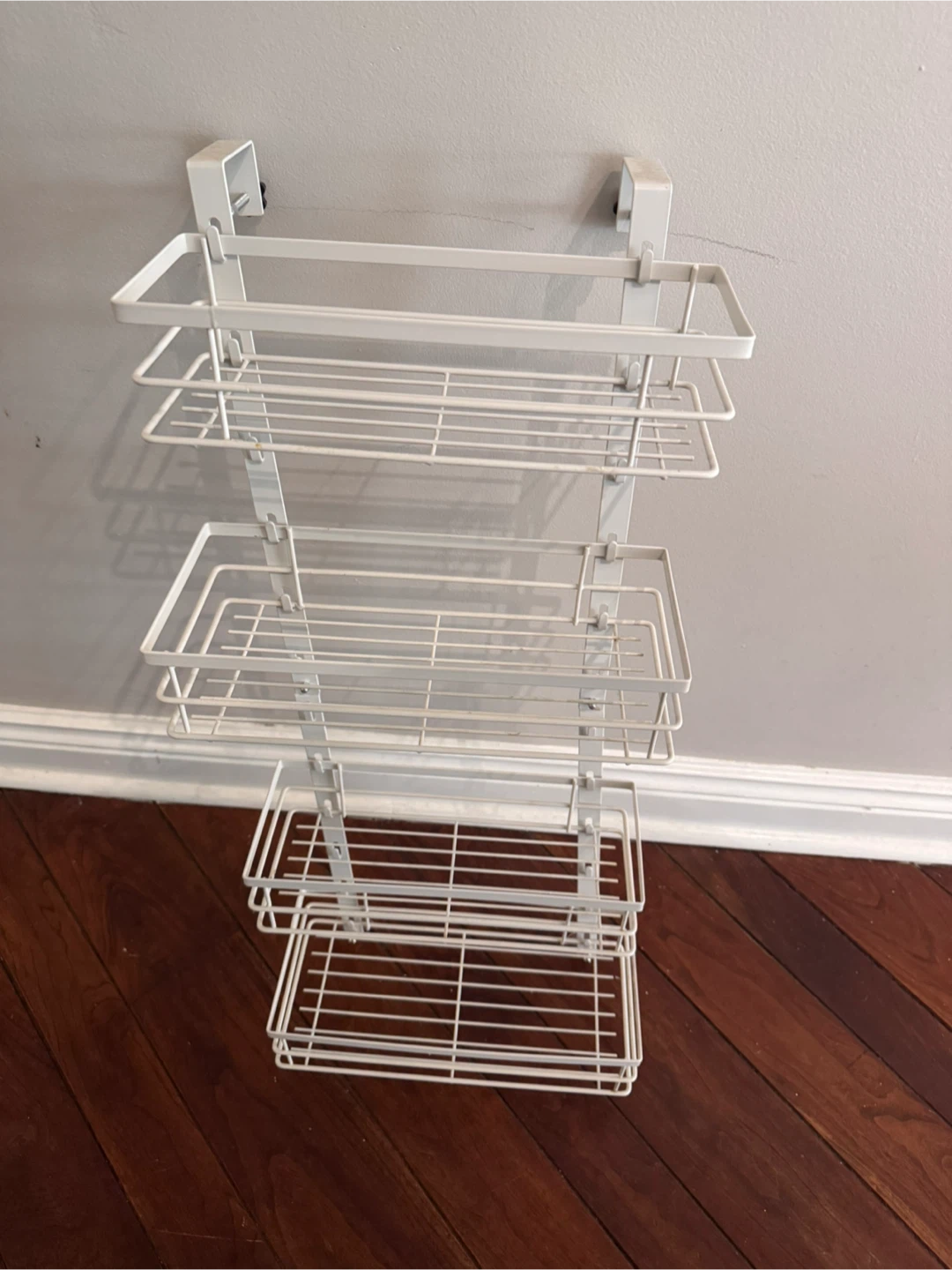 Over the door storage rack