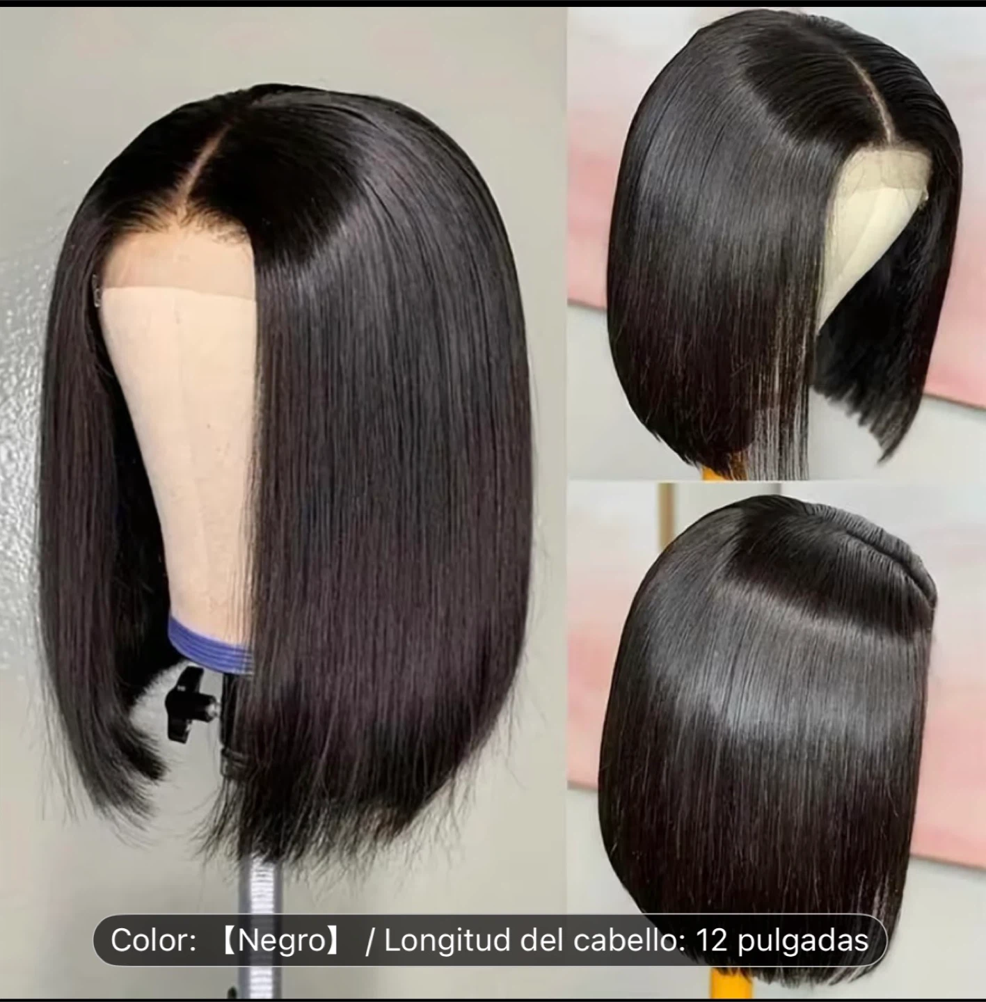 12 Inch Straight Bob Wig - photo 2
