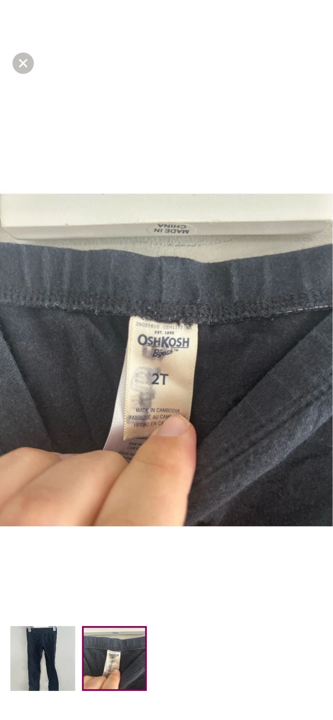 OshKosh B'gosh Toddler Leggings Size 2T - photo 2