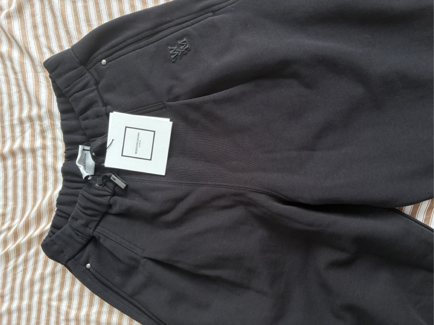 Wooyoungmi Paris Black Sweatpants - photo 3