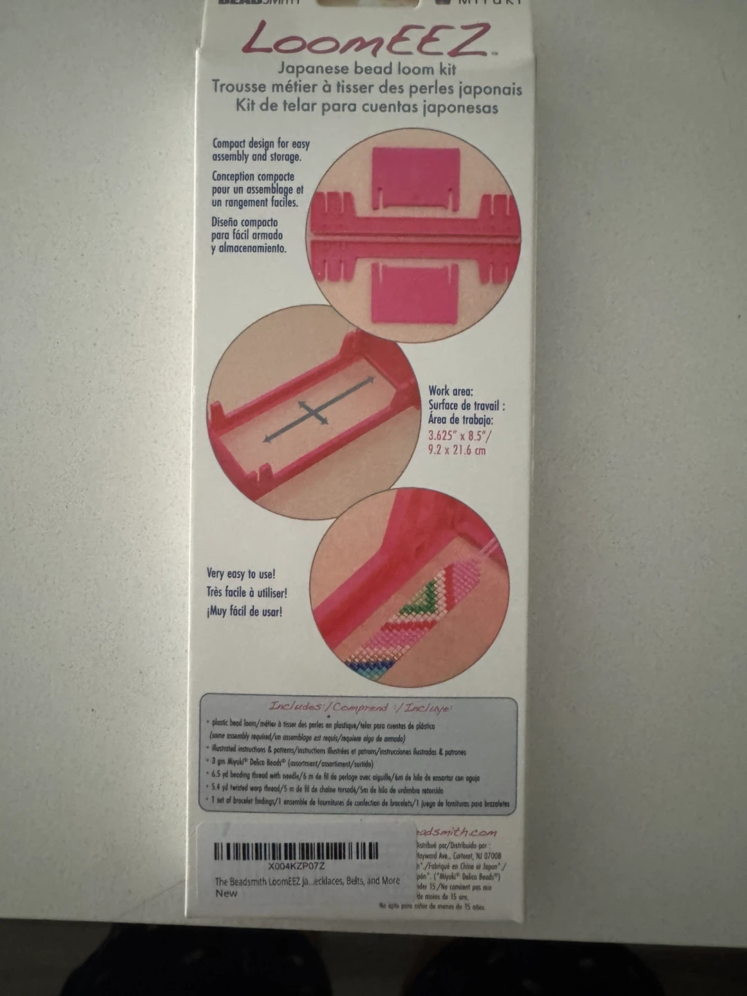 The Beadsmith LoomEEZ Japanese Bead Loom Kit - photo 3