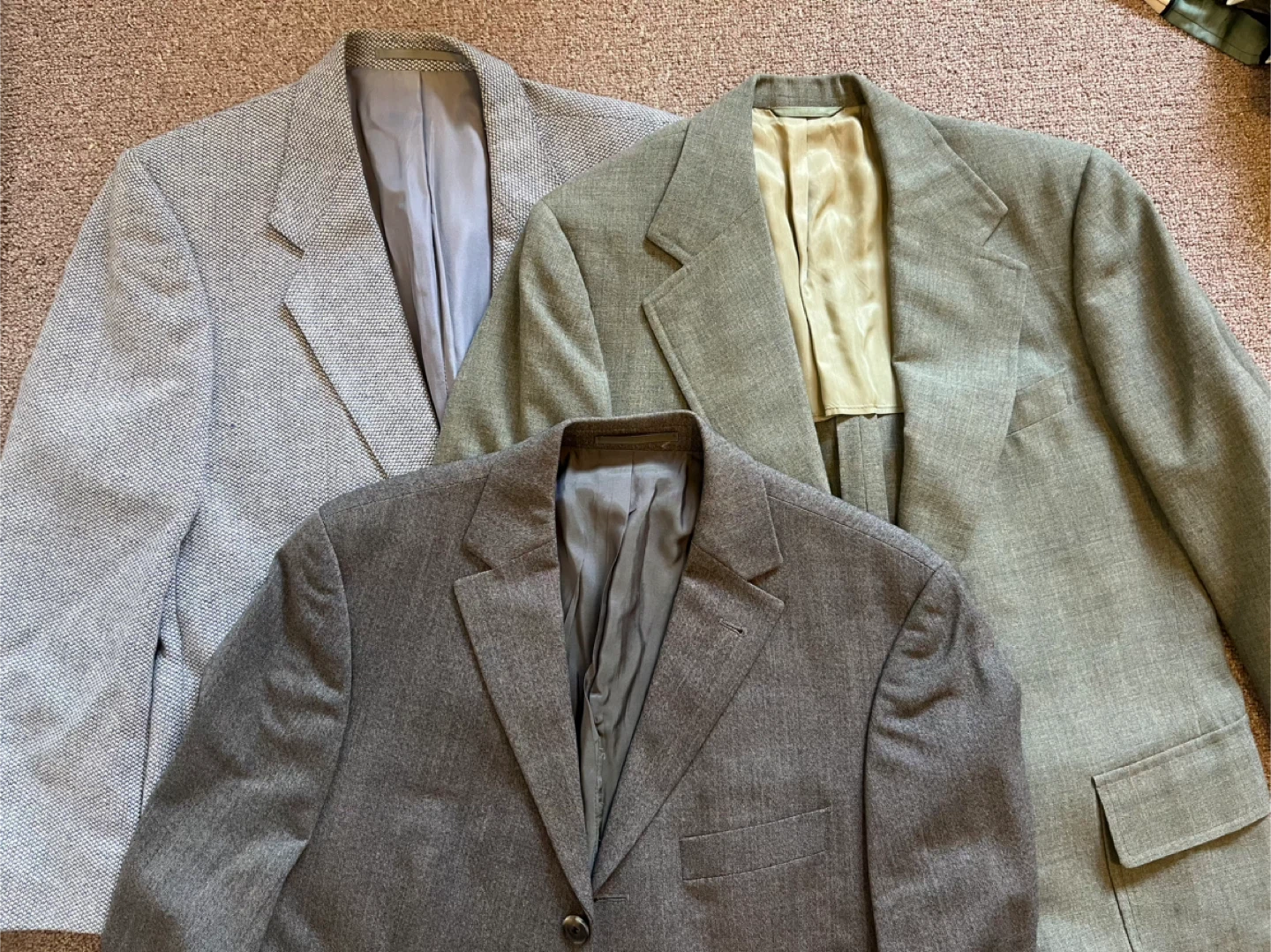 Men's Blazer-Bundle of 3