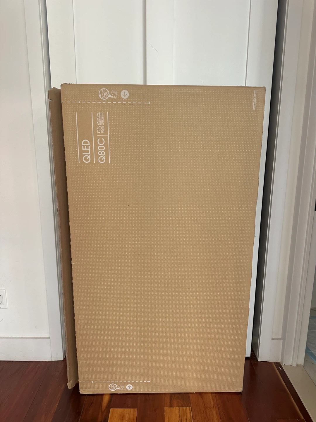 Samsung Smart TV QN55Q80CA 55 inch QLED 4K + Original Box - photo 3
