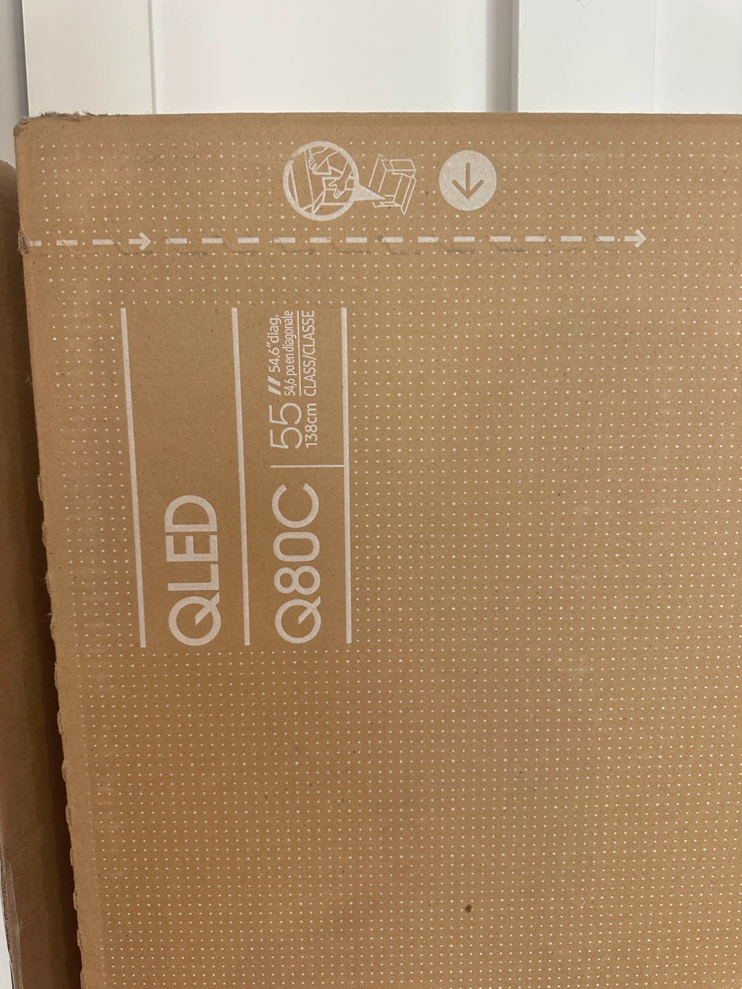 Samsung Smart TV QN55Q80CA 55 inch QLED 4K + Original Box - photo 5