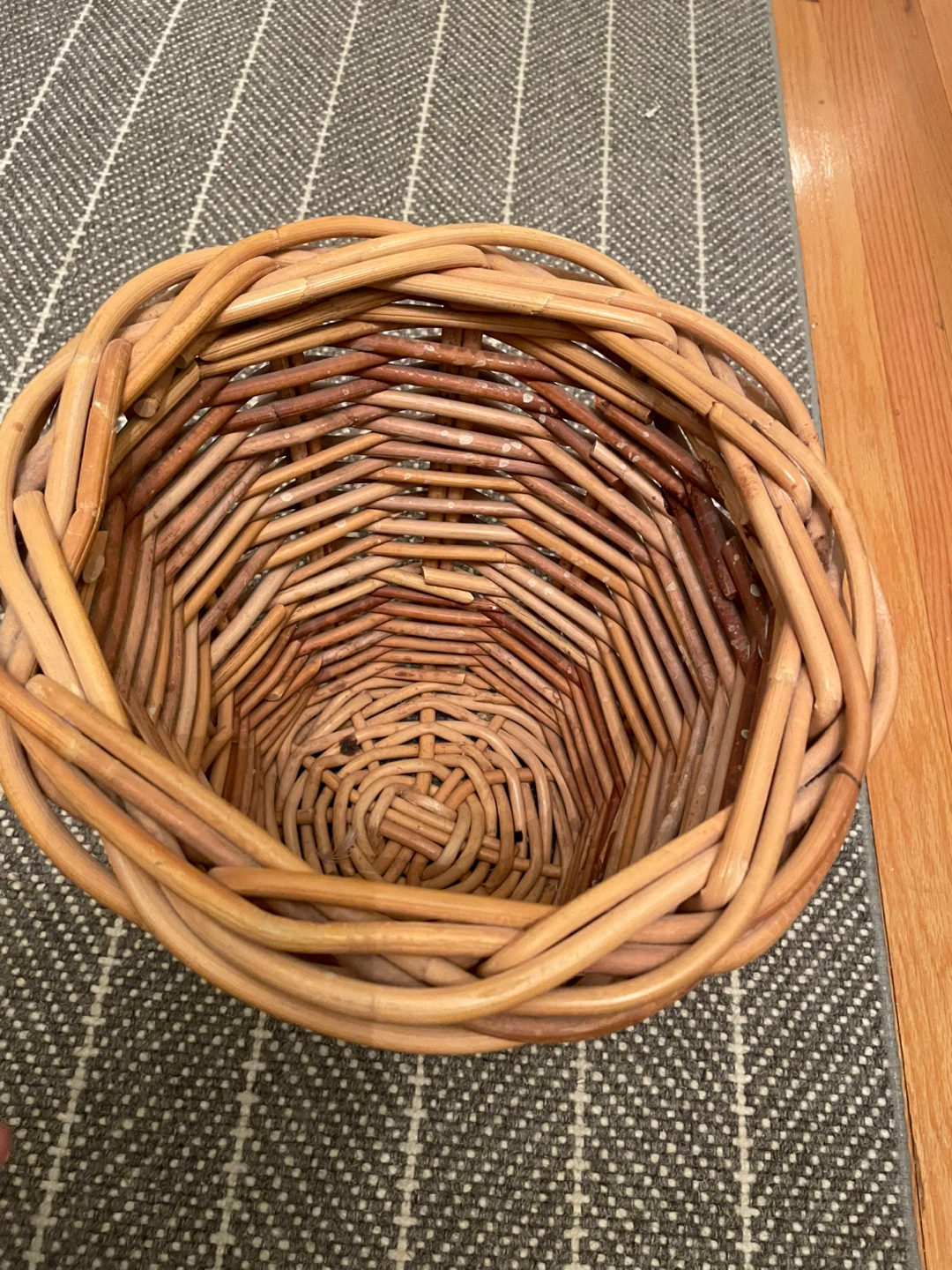 Crate & Barrel Woven Basket - photo 2