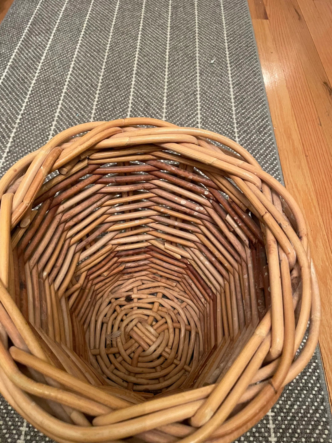 Crate & Barrel Woven Basket - photo 4