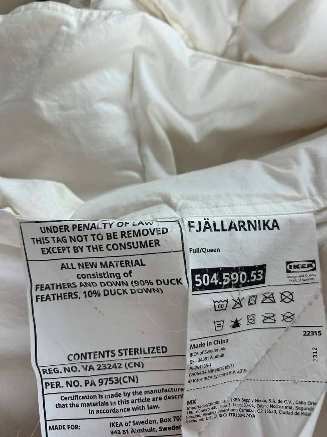 IKEA FJÄLLARNIKA comforter - photo 2