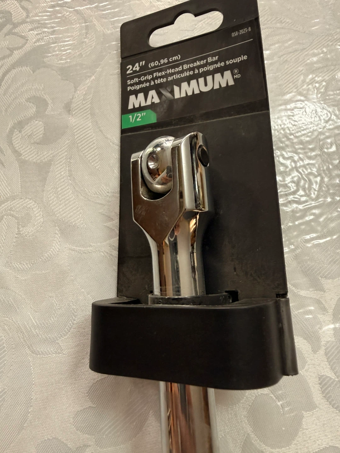 24" Maximum Soft-Grip Flex-Head Breaker Bar - photo 2