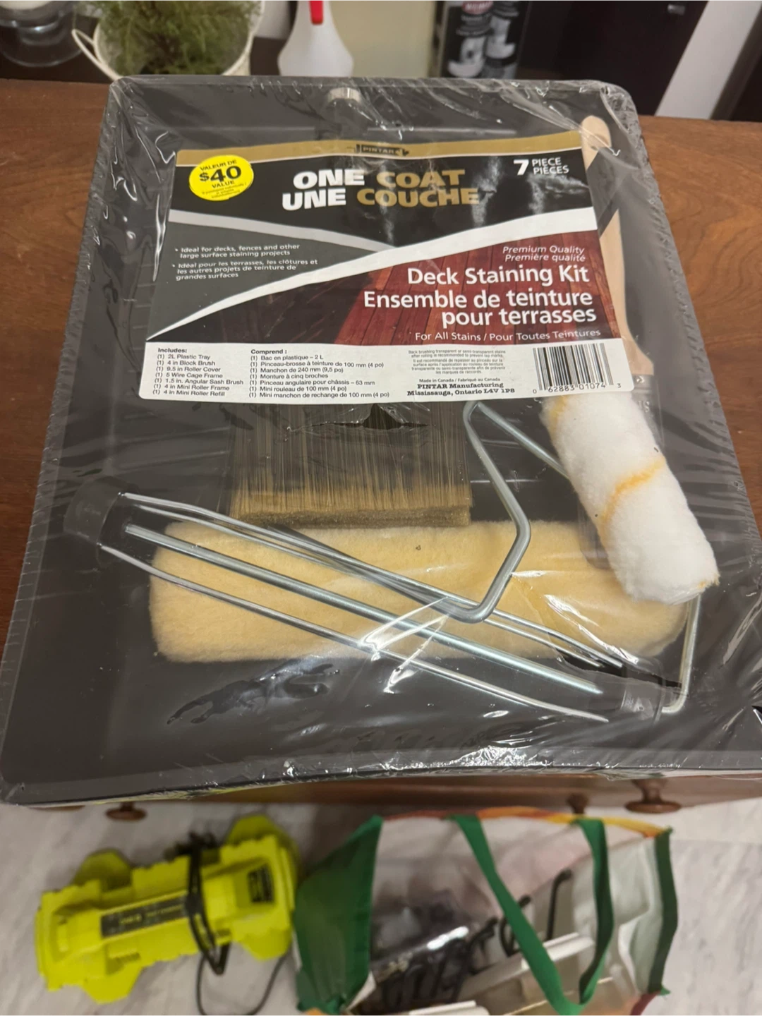 One Coat Deck Staining Kit - 7 Pieces - photo 2