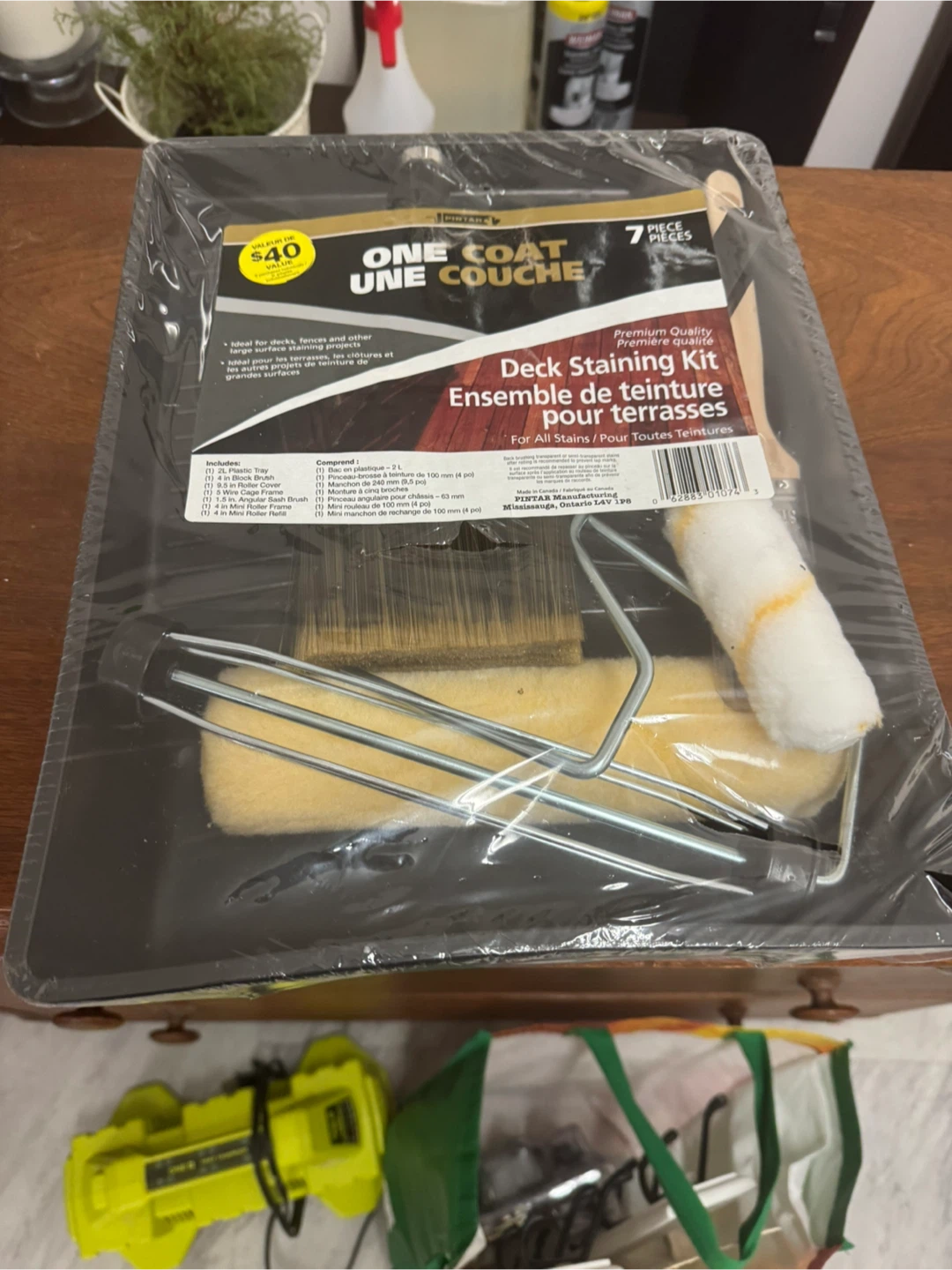 One Coat Deck Staining Kit - 7 Pieces