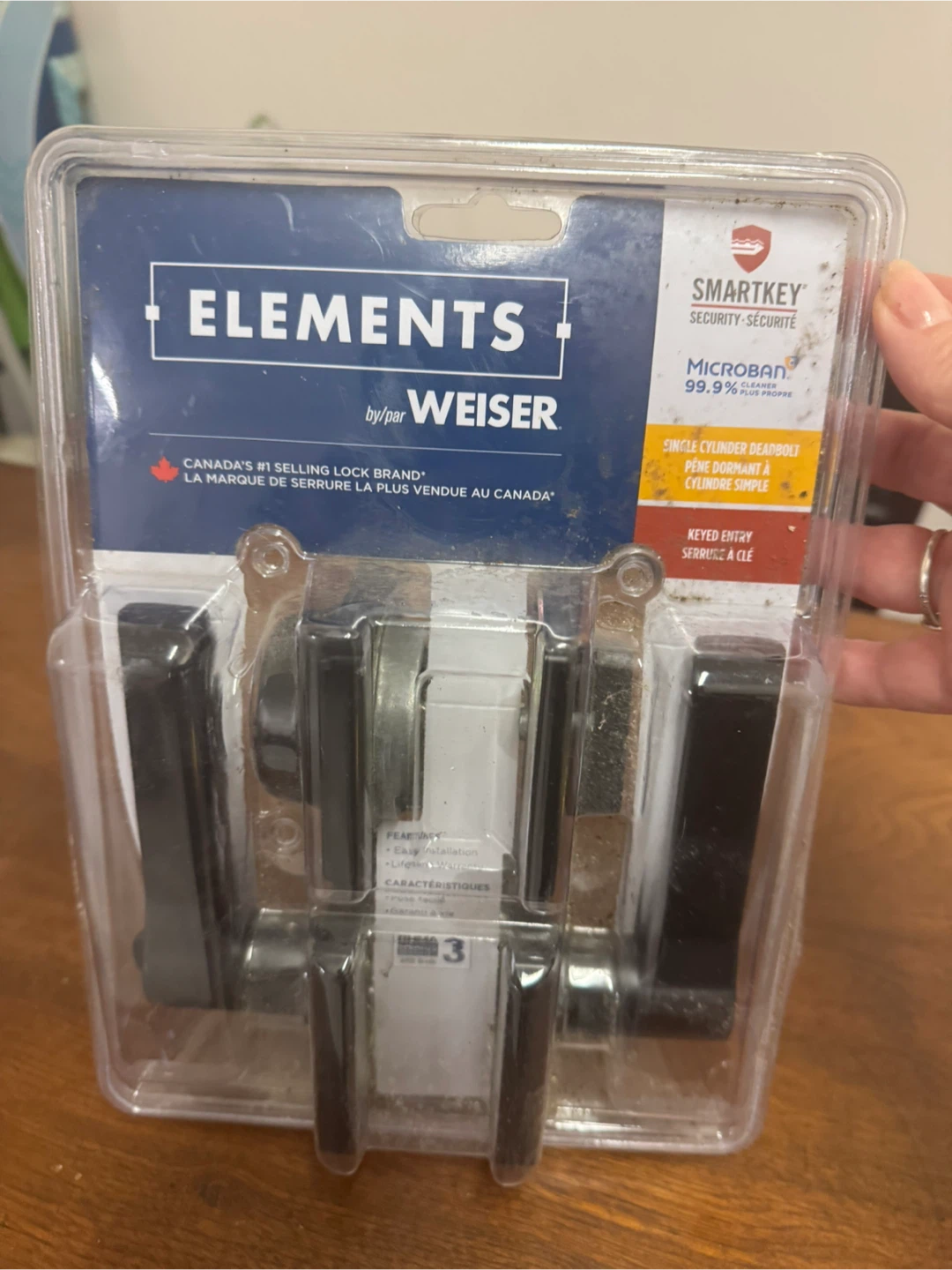 Elements by Weiser Single Cylinder Deadbolt - photo 2
