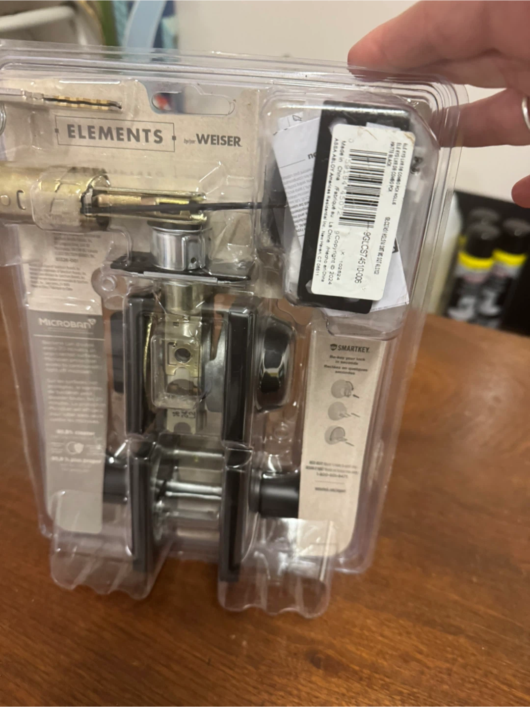 Elements by Weiser Single Cylinder Deadbolt
