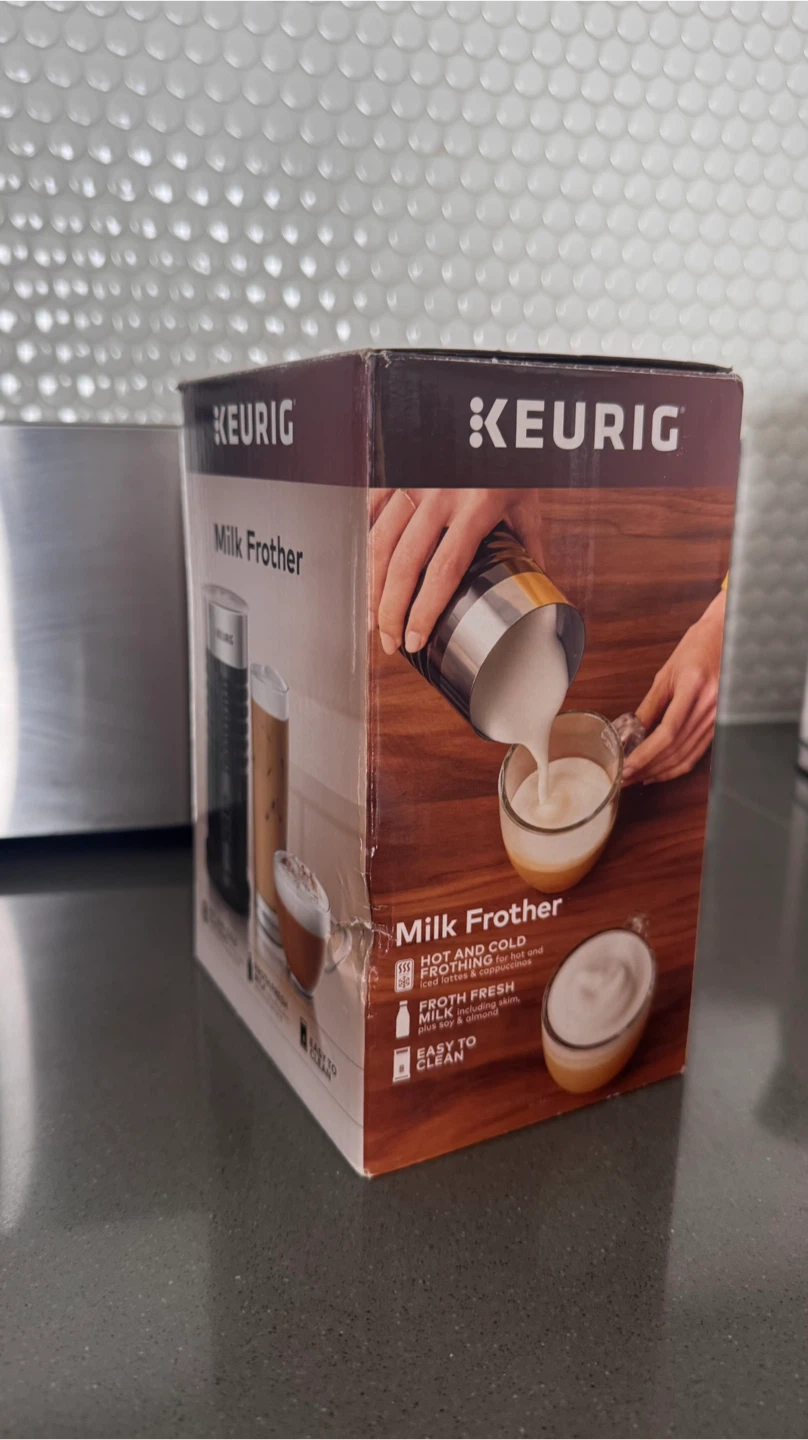 NEW Keurig Milk Frother - Black - photo 3