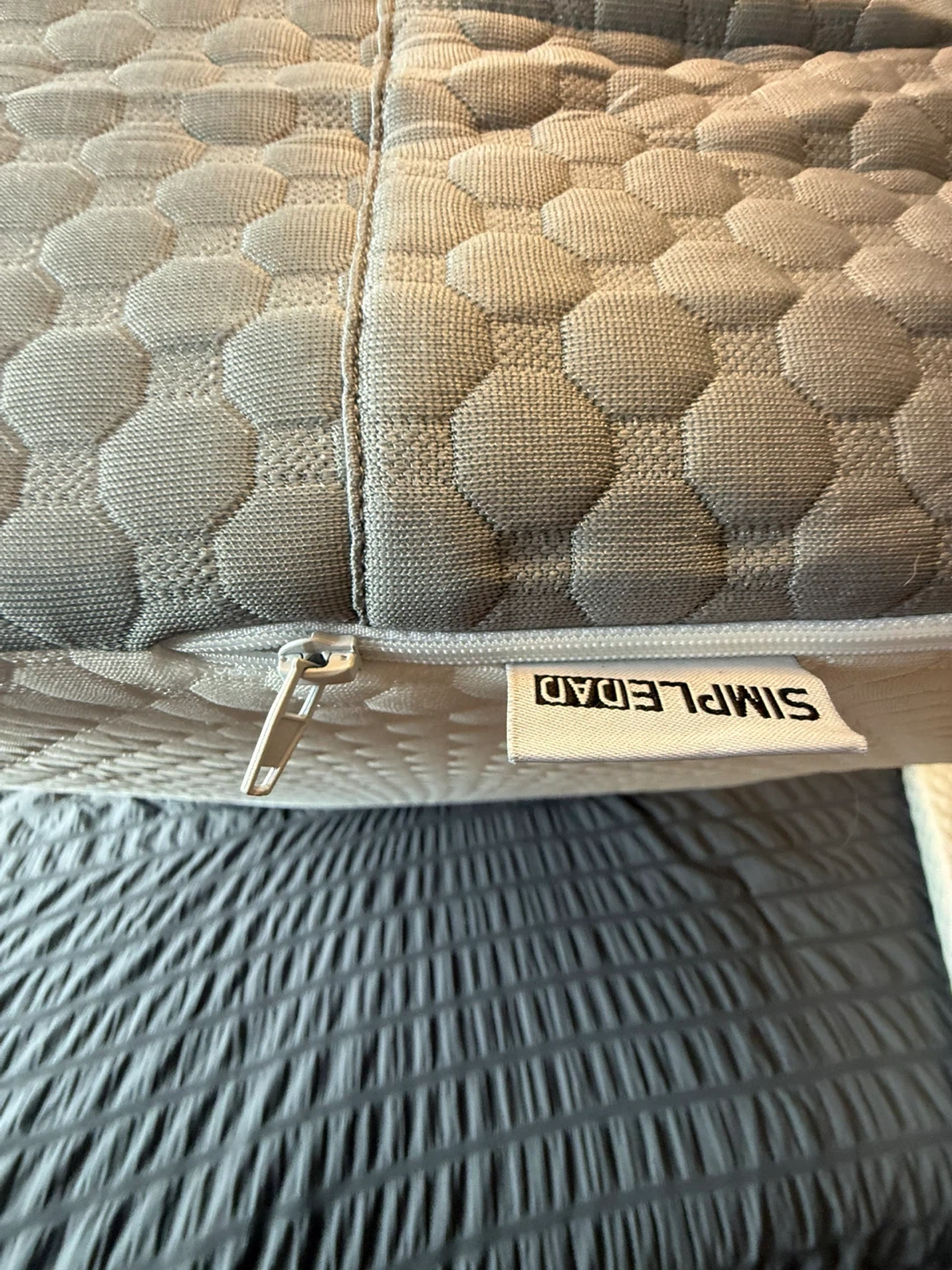 Simple Modern Wedge Pillow with Removable Cover - photo 5