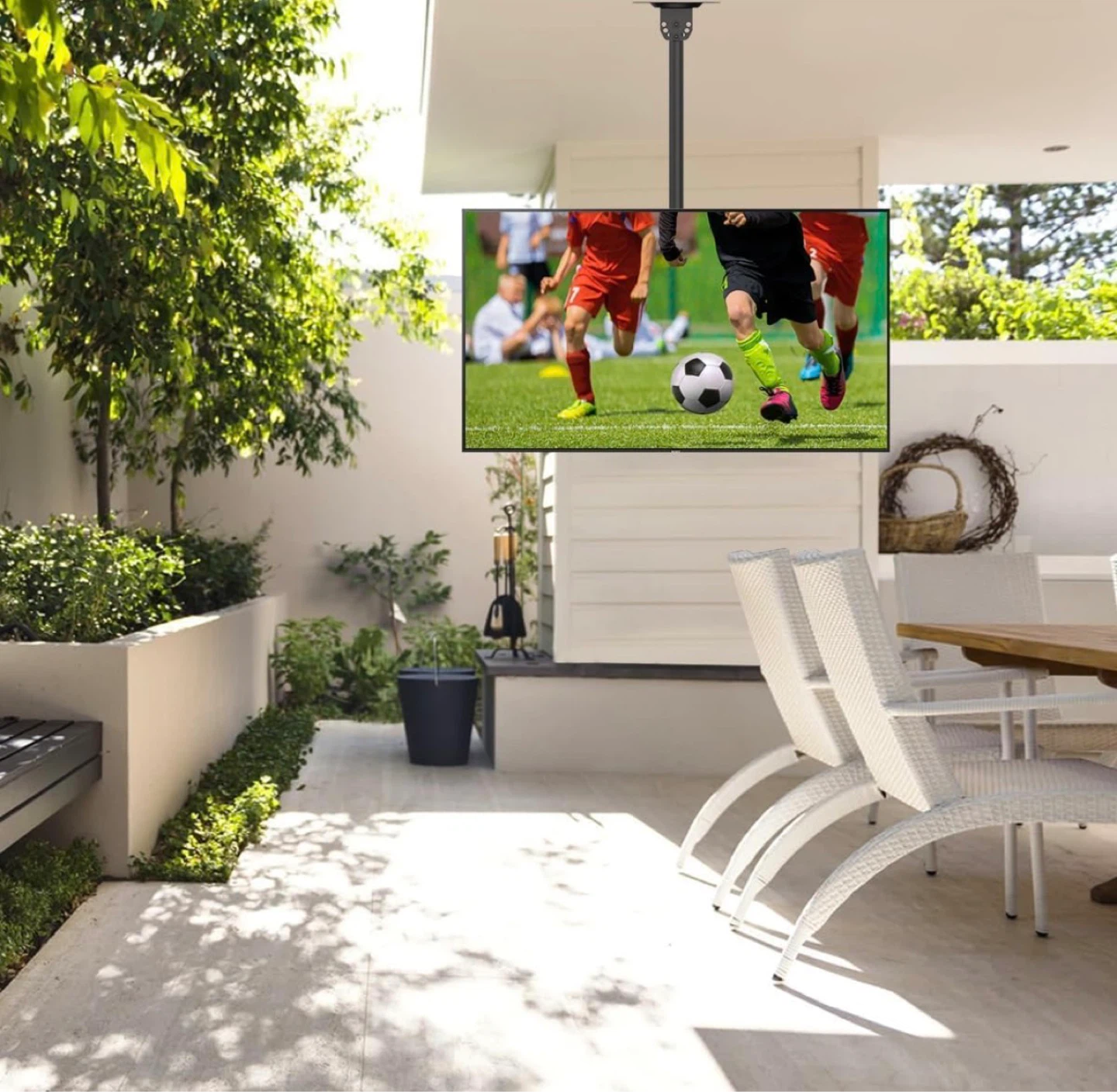 Tv mount hanging +
