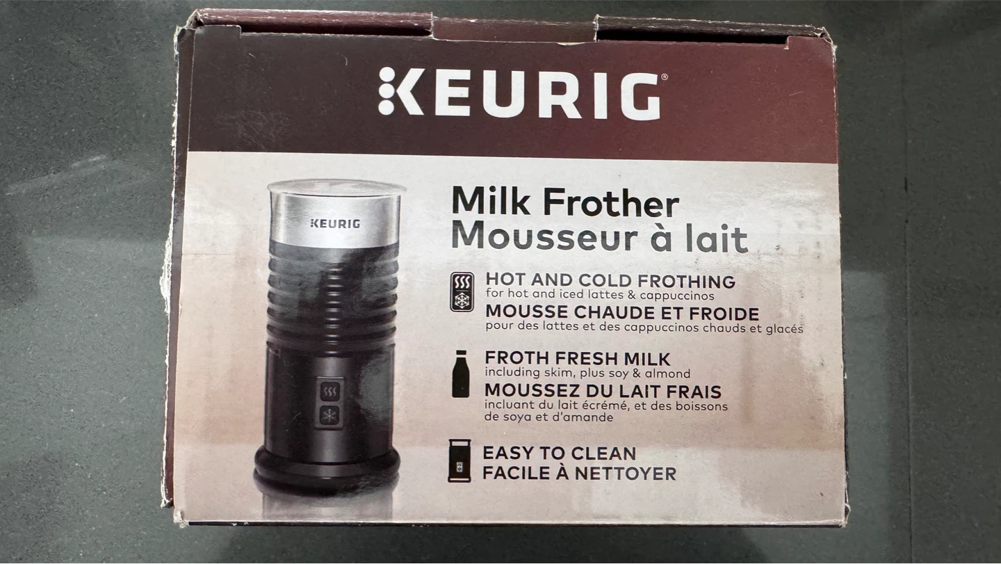 NEW Keurig Milk Frother - Black - photo 4