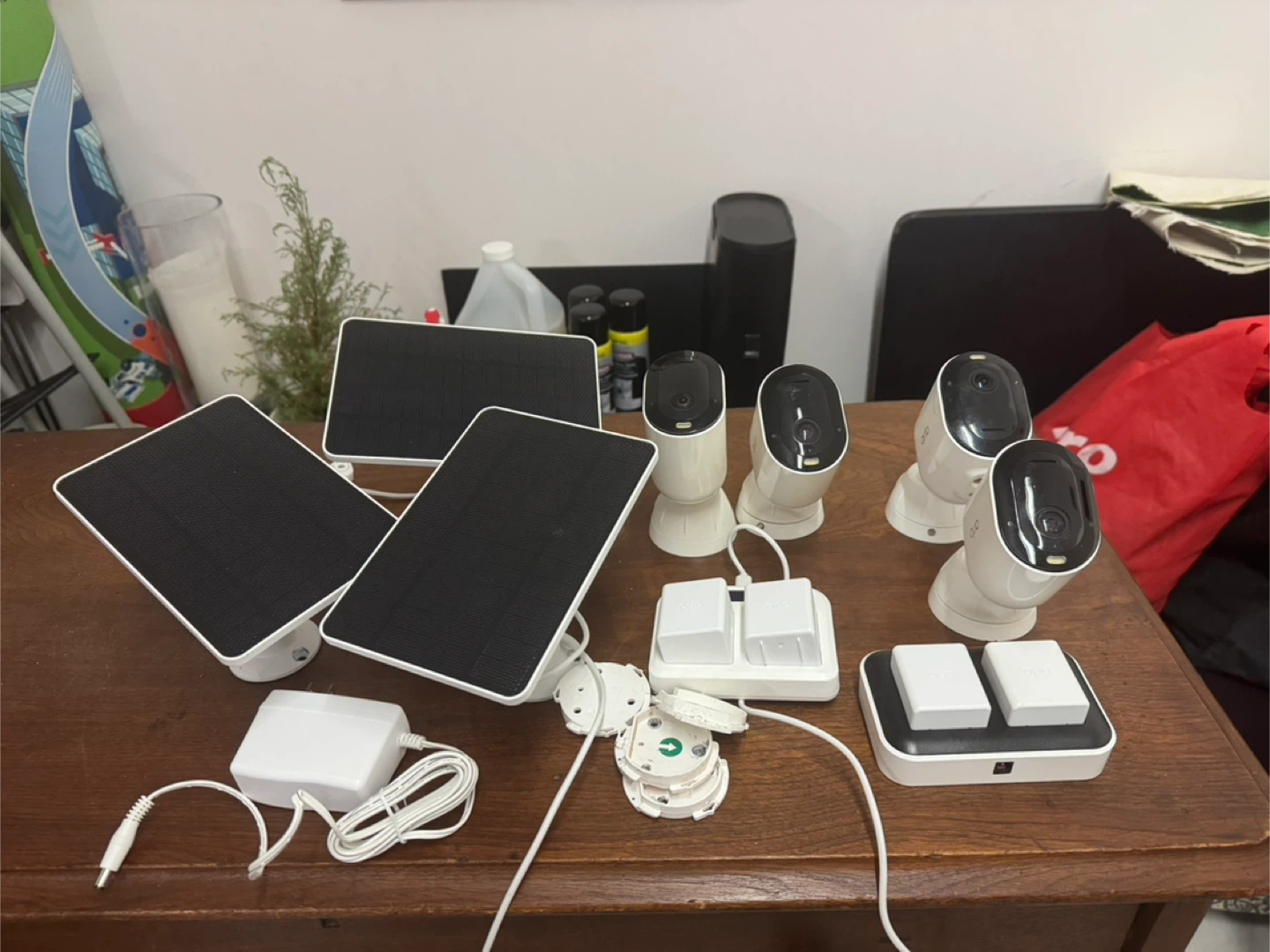 Arlo Security Camera System with Solar Panels