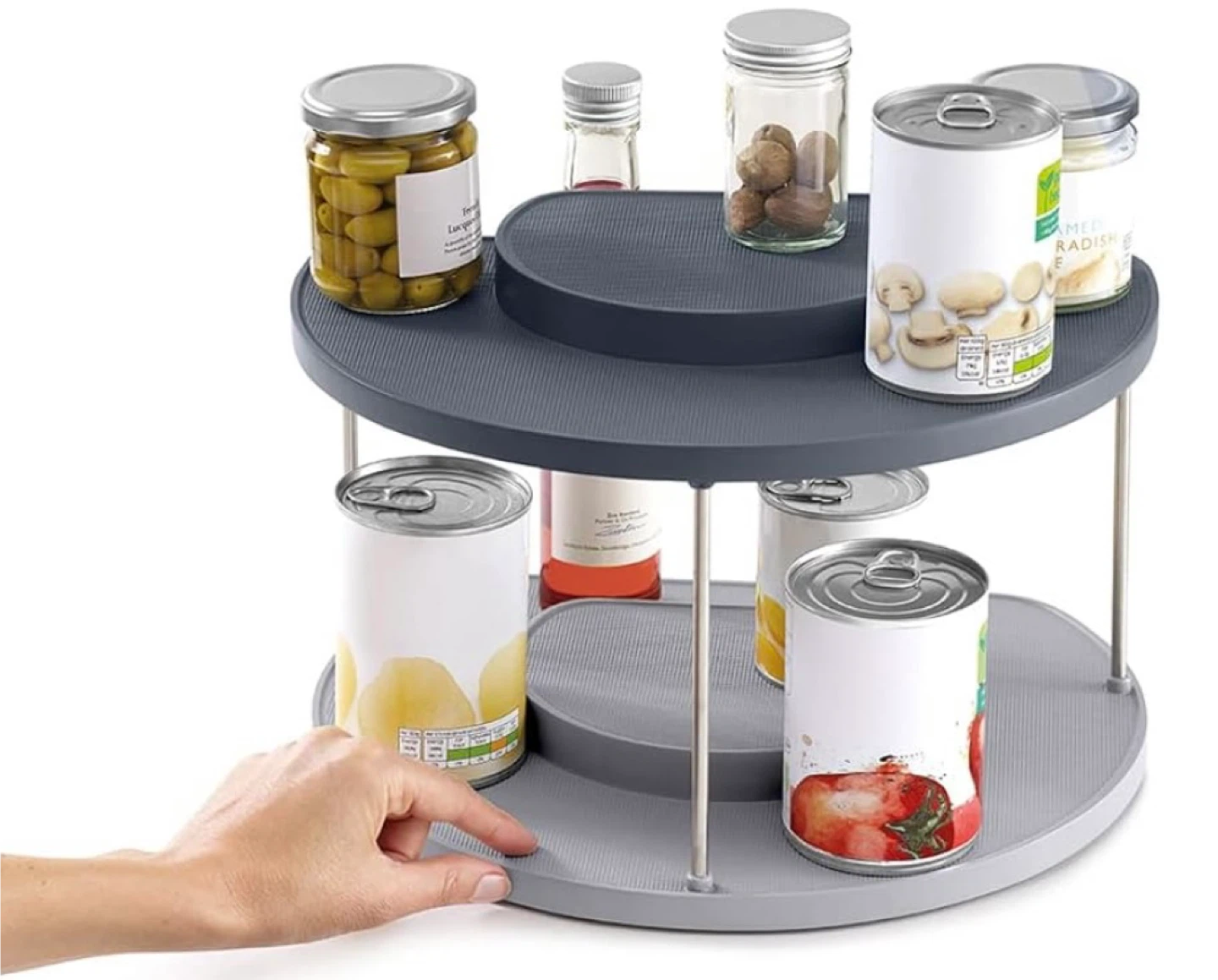 Joseph Joseph CupboardStore 2-Tier Rotating Organiser - photo 2