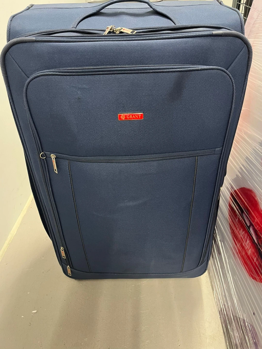 Grant Blue Softside Spinner Luggage - photo 2