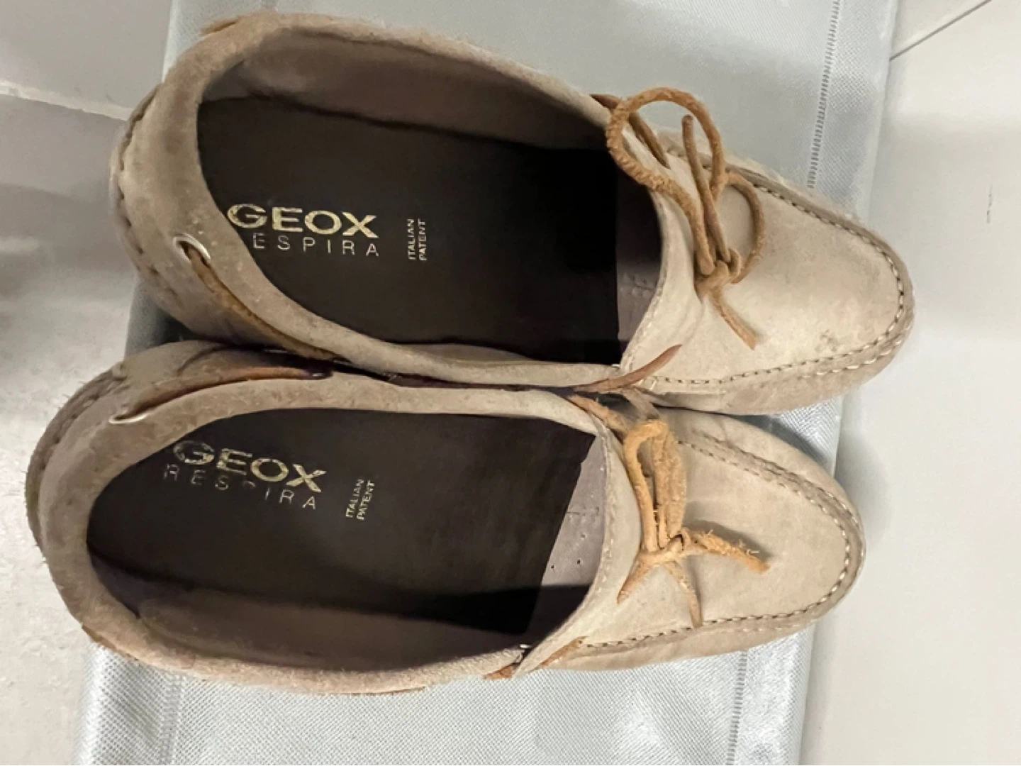 Geox Respira Suede Loafers - Tan - photo 3