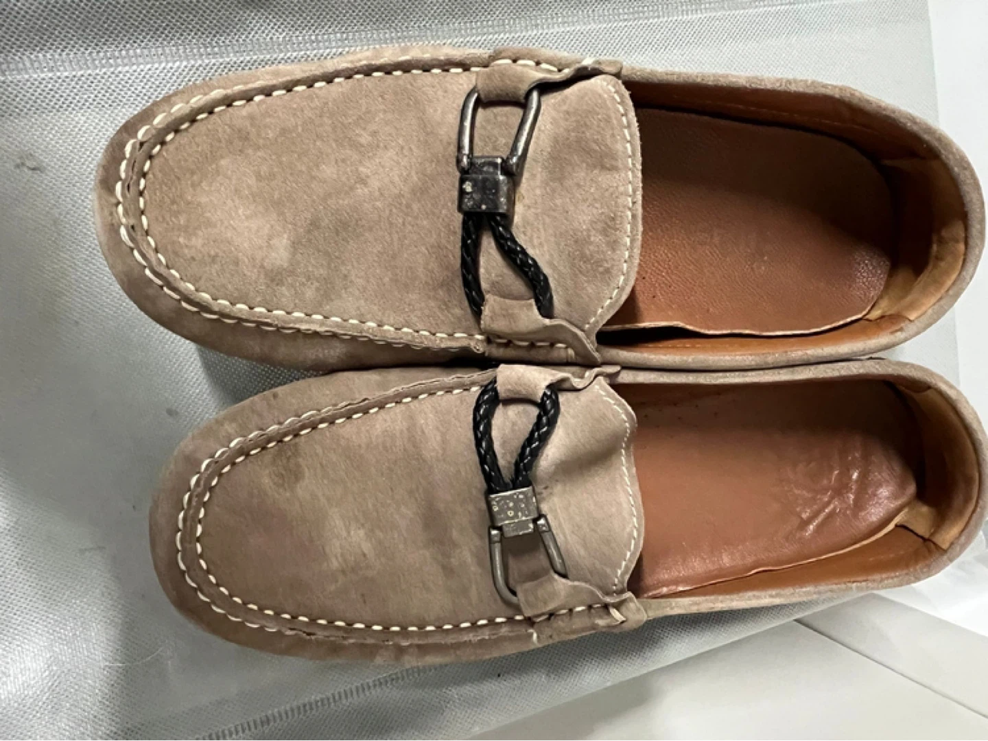 Men's Suede Loafers Size 41 - photo 3