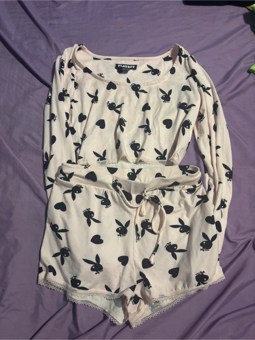 Playboy Pink Pajama Set small