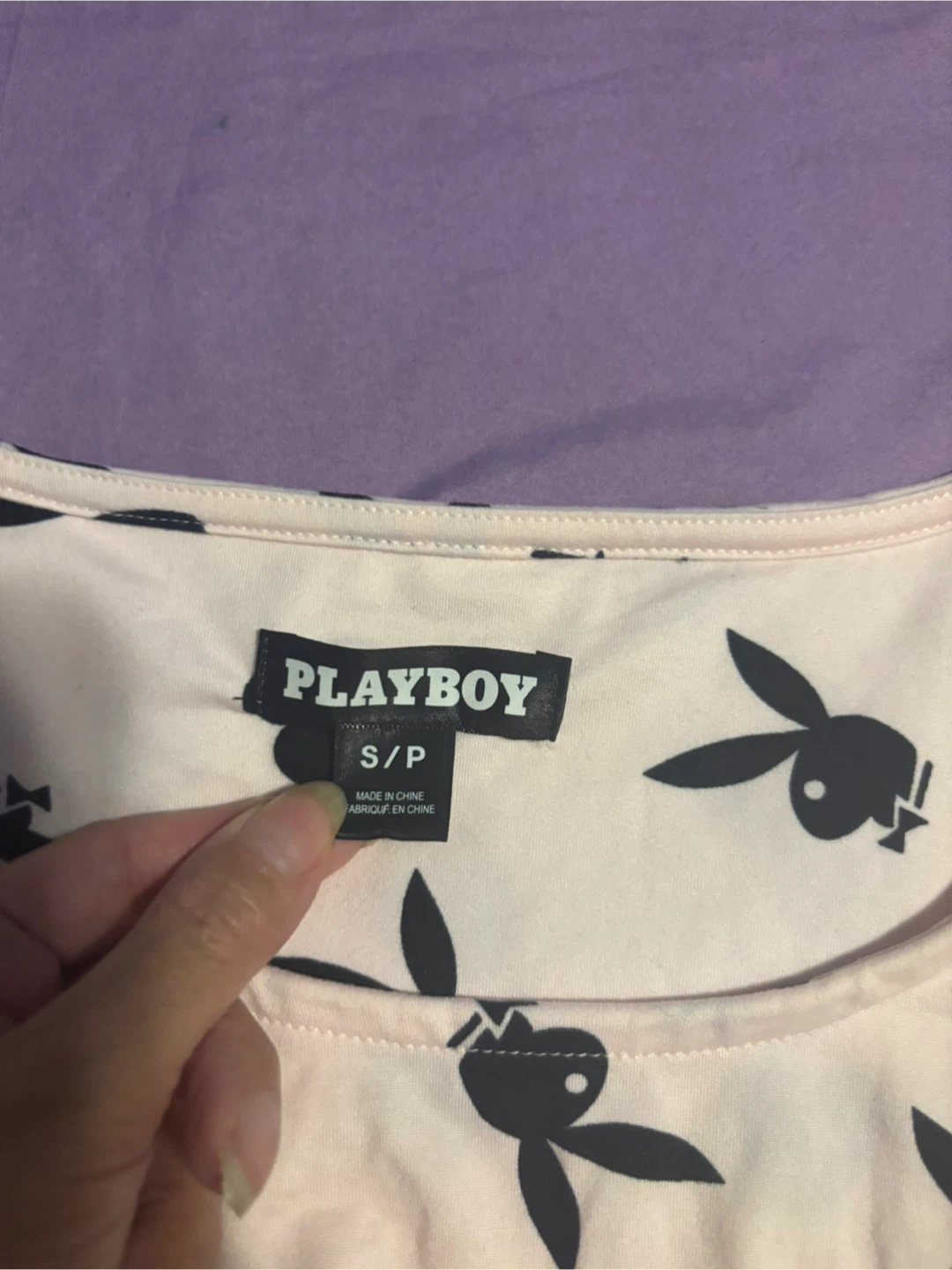 Playboy Pink Pajama Set small - photo 2