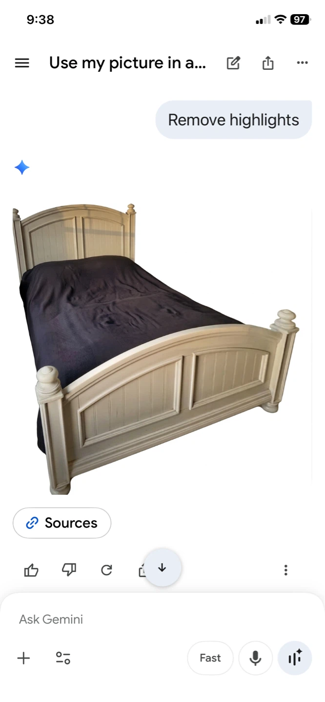 Hardwood Farmhouse Queen Bed Frame