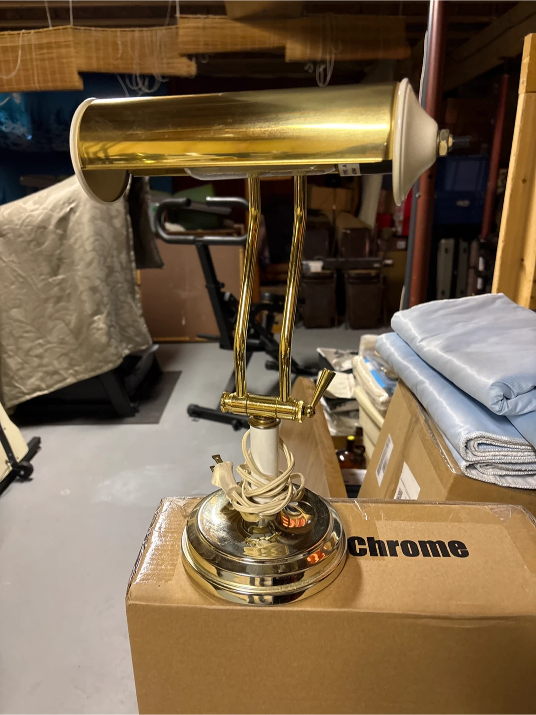 Brass Metal Desk Lamp