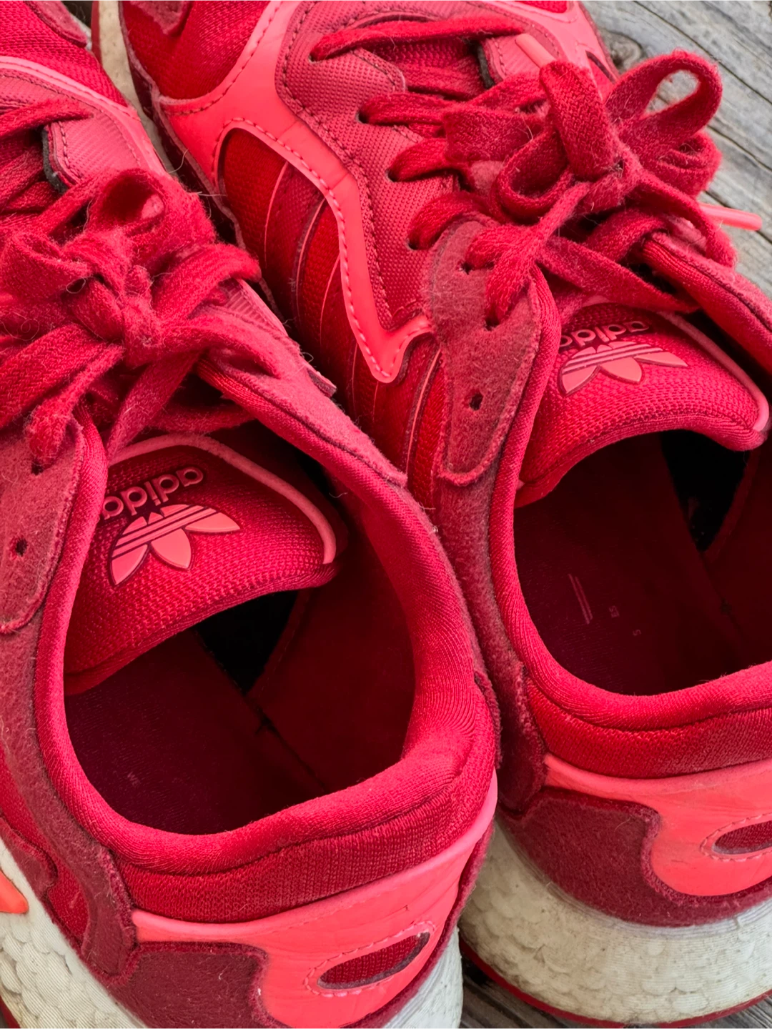 Adidas Red Sneakers - photo 3