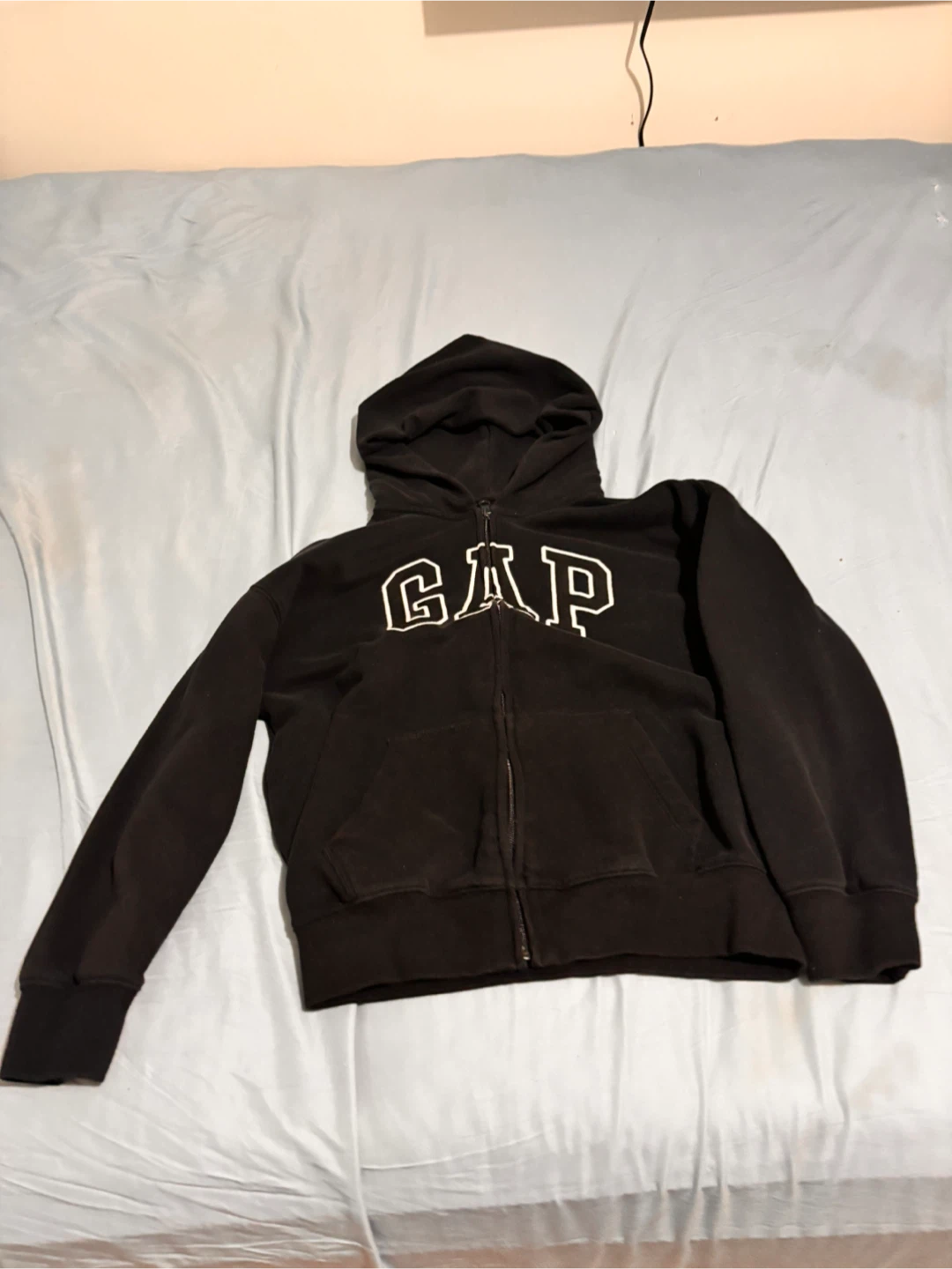 Gap Kids Zip-Up Hoodie - Brown - Size L (10) - photo 2