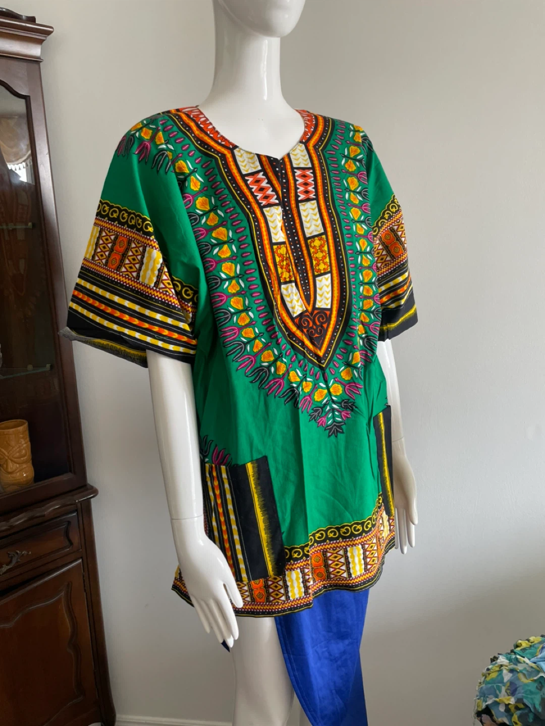 Dashiki Print Tunic Shirt - photo 2