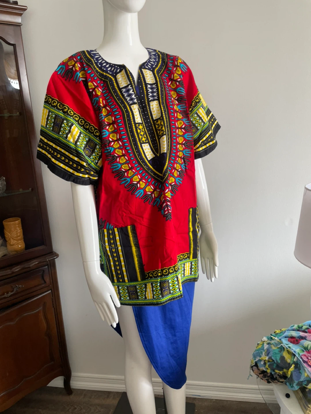 Dashiki Print Tunic Shirt - photo 3
