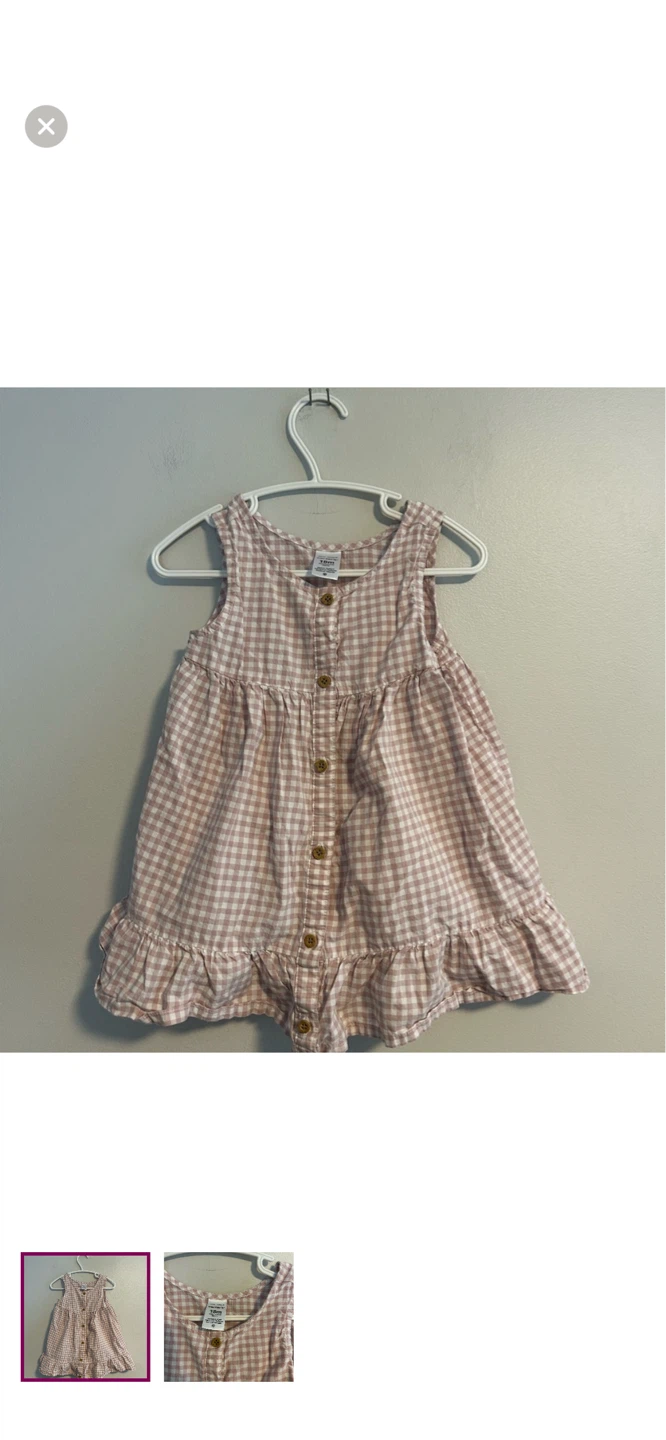 Carter's Gingham Dress - 18 Months