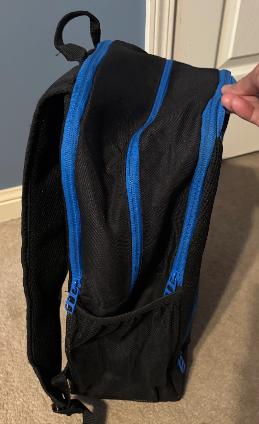 Beautiful Black and Blue Backpack by PUMA - photo 4