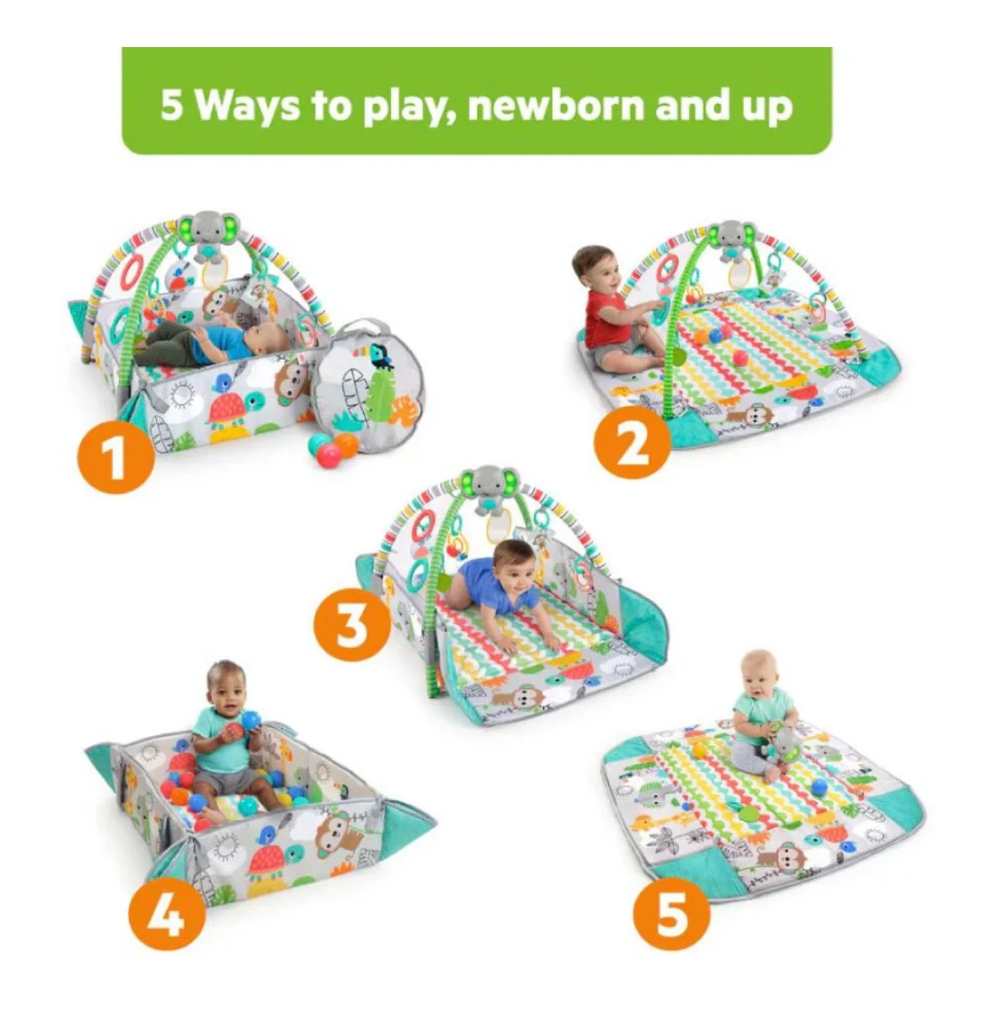 Bright Starts Having a Ball Play Gym with Balls