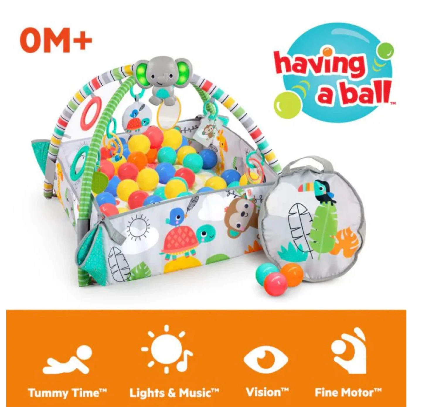Bright Starts Having a Ball Play Gym with Balls - photo 3