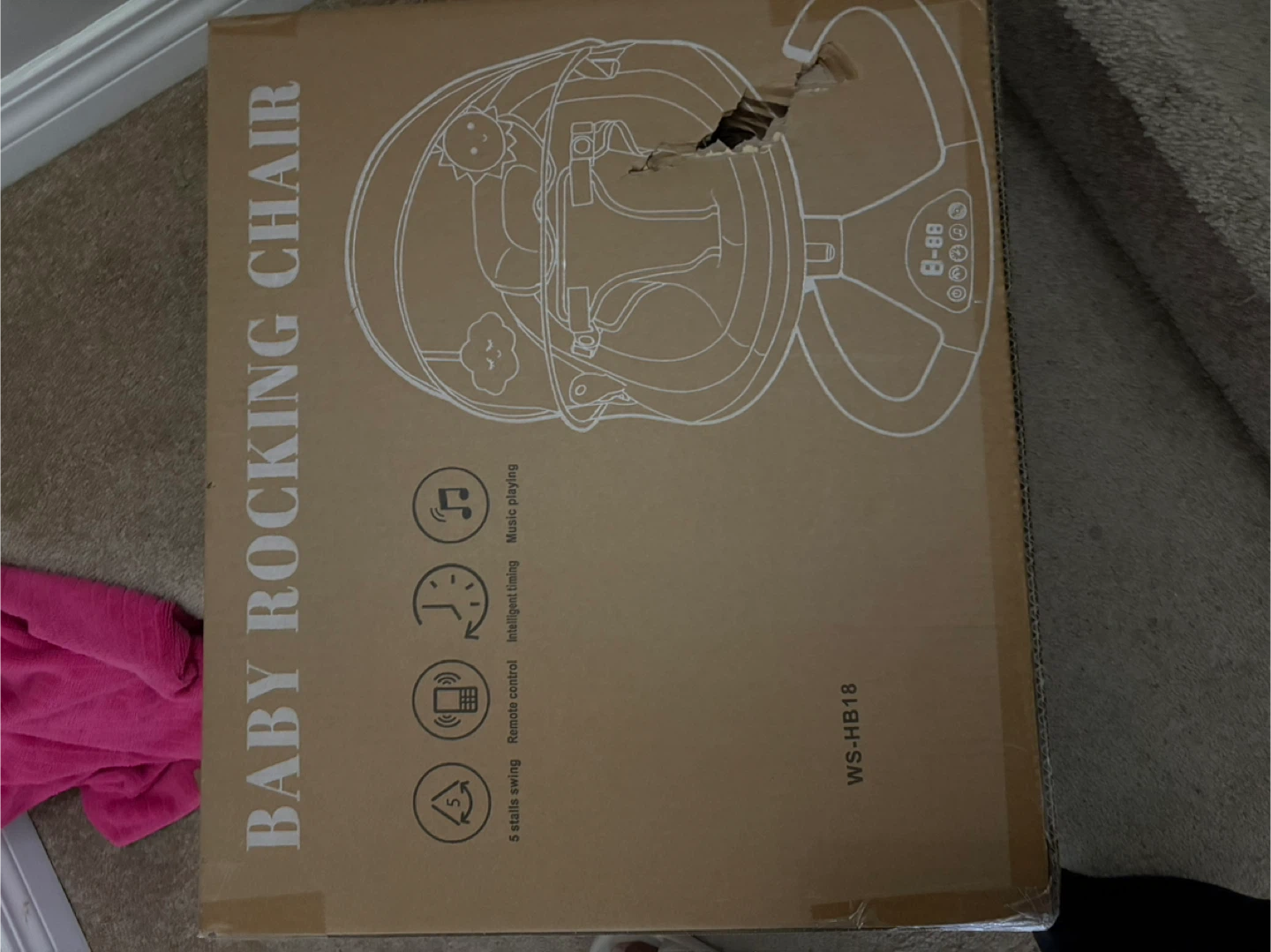 suureks Baby Rocker with 5 Motions