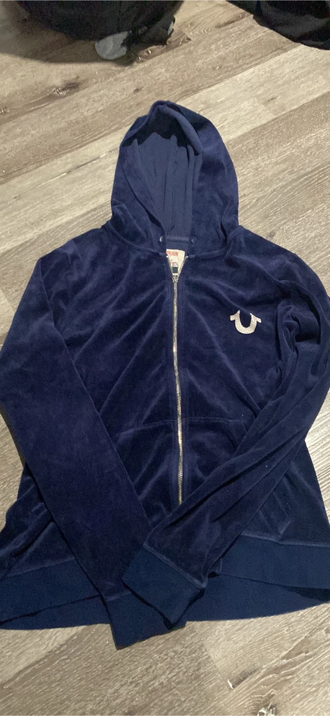 True Religion Velour Hoodie