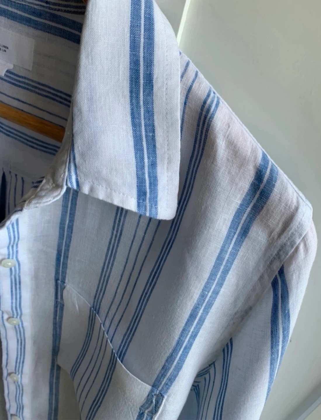 Women’s 100% Linen Shirt-Size S - photo 5
