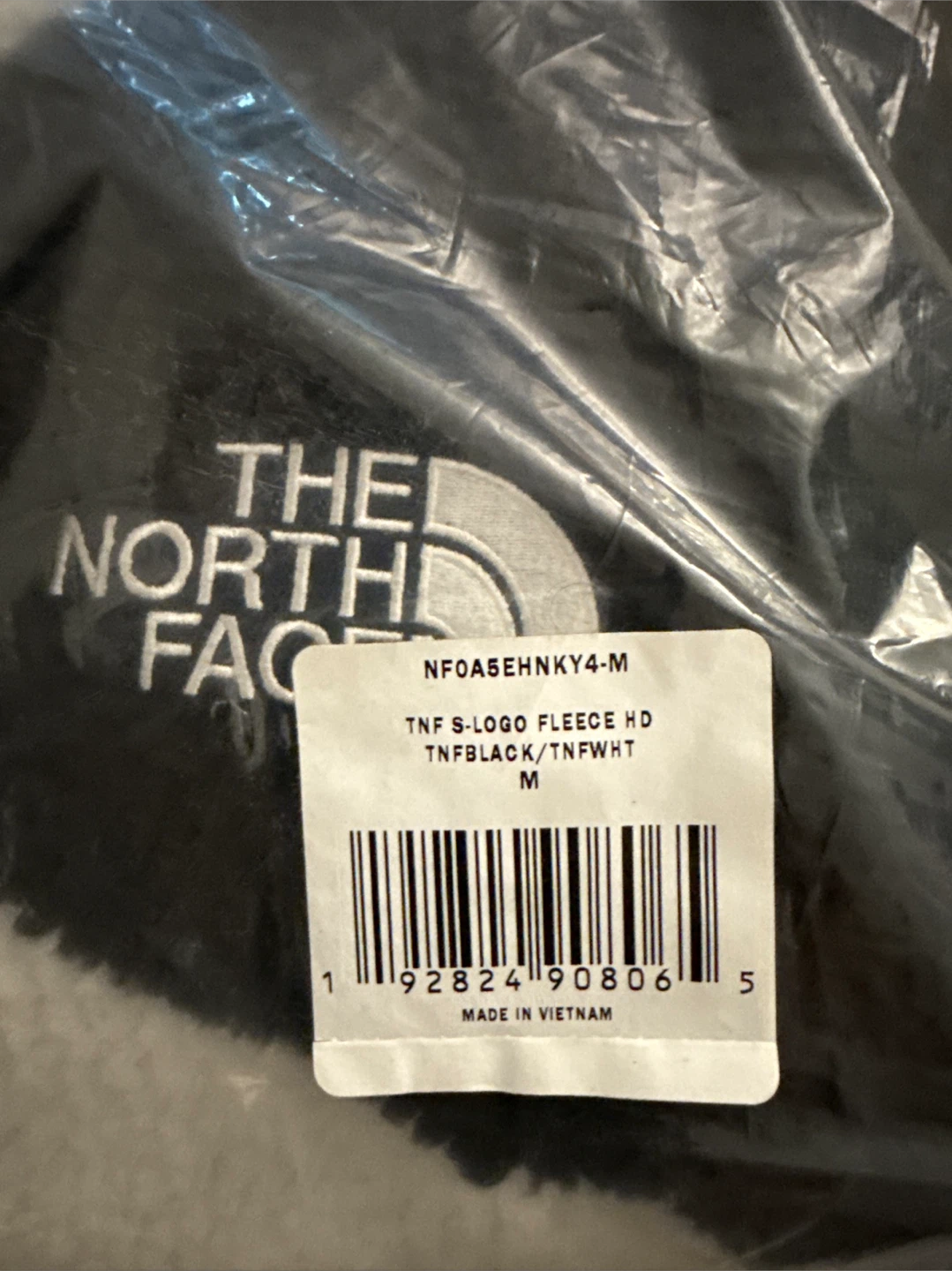 Sealed Supreme x TNF S-Logo Hooded Fleece Jacket - Black - M - photo 4