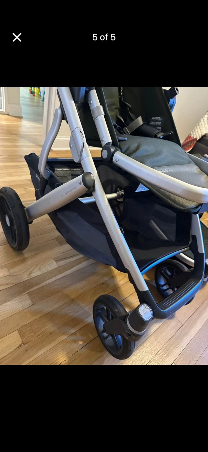 UPPAbaby Vista Stroller with Bassinet - Green - photo 5