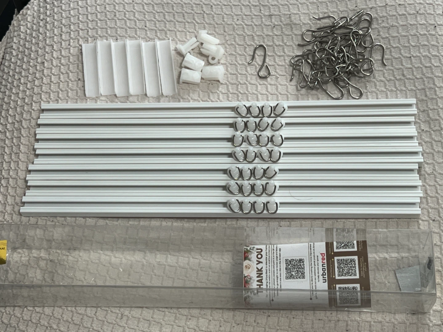 UrbanRed DecoRack CurtainRack NoDrillScrewNeeded Orig$35 Now$8 - photo 2