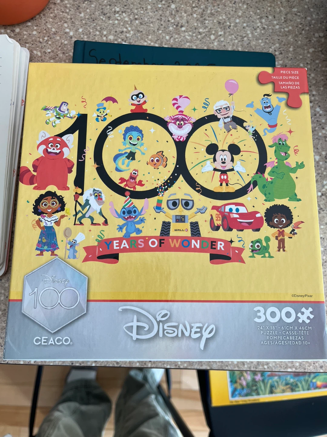 Disney 100 Years of Wonder 300 Piece Puzzle